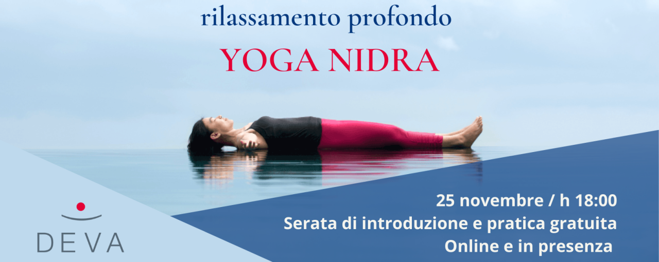 I BENEFICI REALI DEL RILASSAMENTO: percorso online di Yoga Nidra in 4 incontri