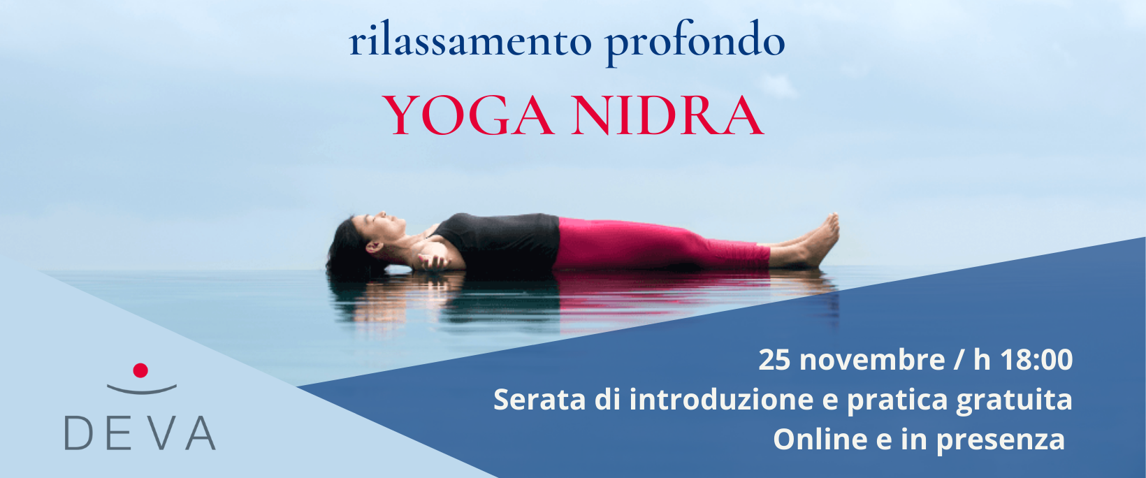 I BENEFICI REALI DEL RILASSAMENTO: percorso online di Yoga Nidra in 4 incontri