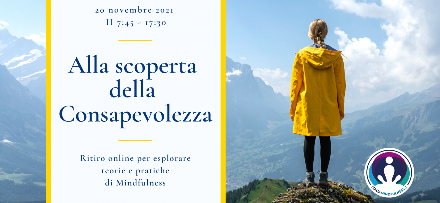 Ritiro Online "Alla scoperta della Mindfulness"