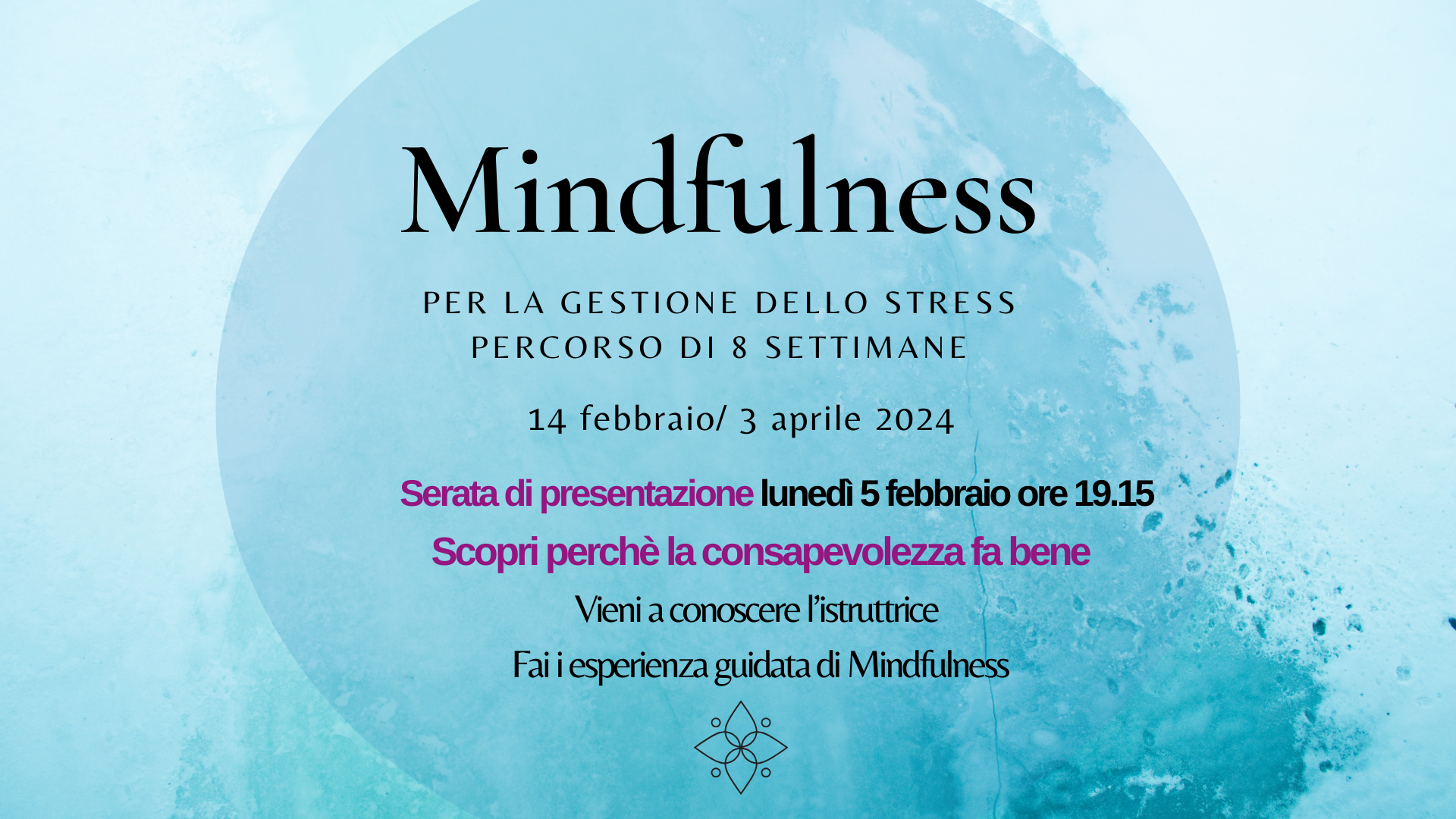 Percorso Mindfulness per la gestione dello stress (MBSR)